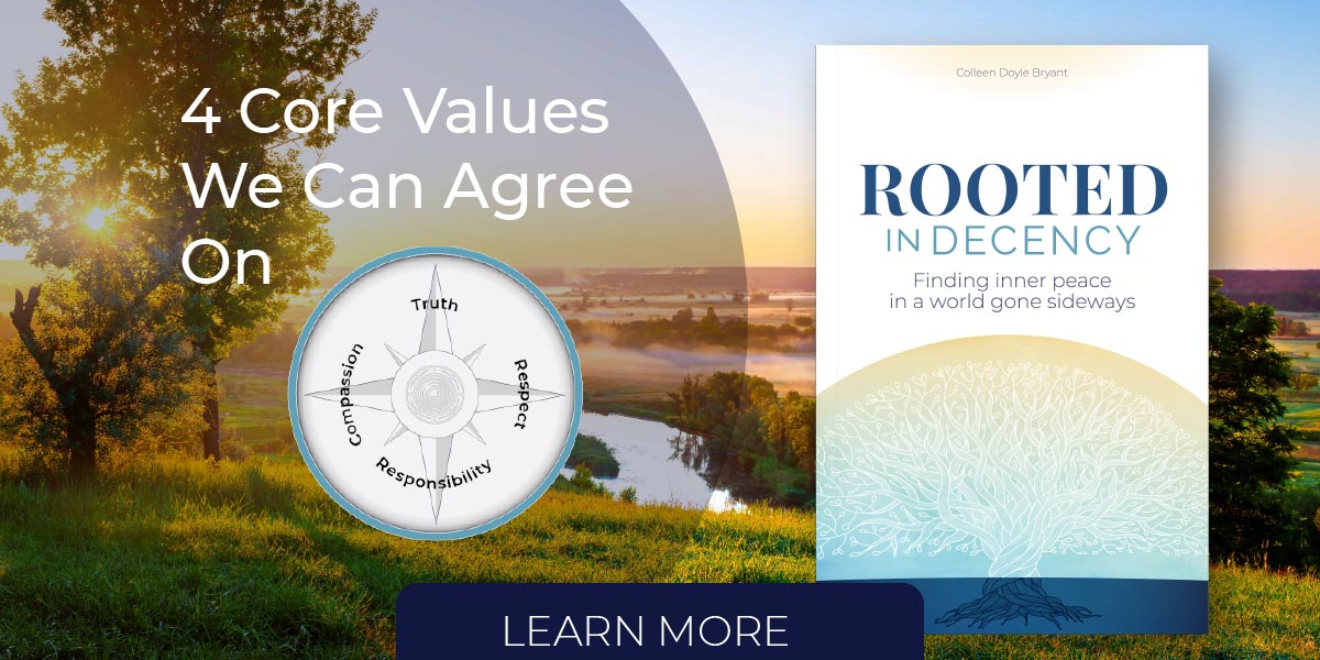 Rooted in Decency book on shared core moral values
