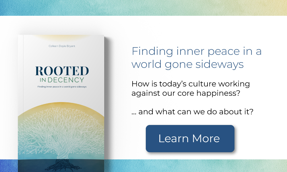 Rooted in Decency book on finding happiness and wellbeing in today's divisive culture