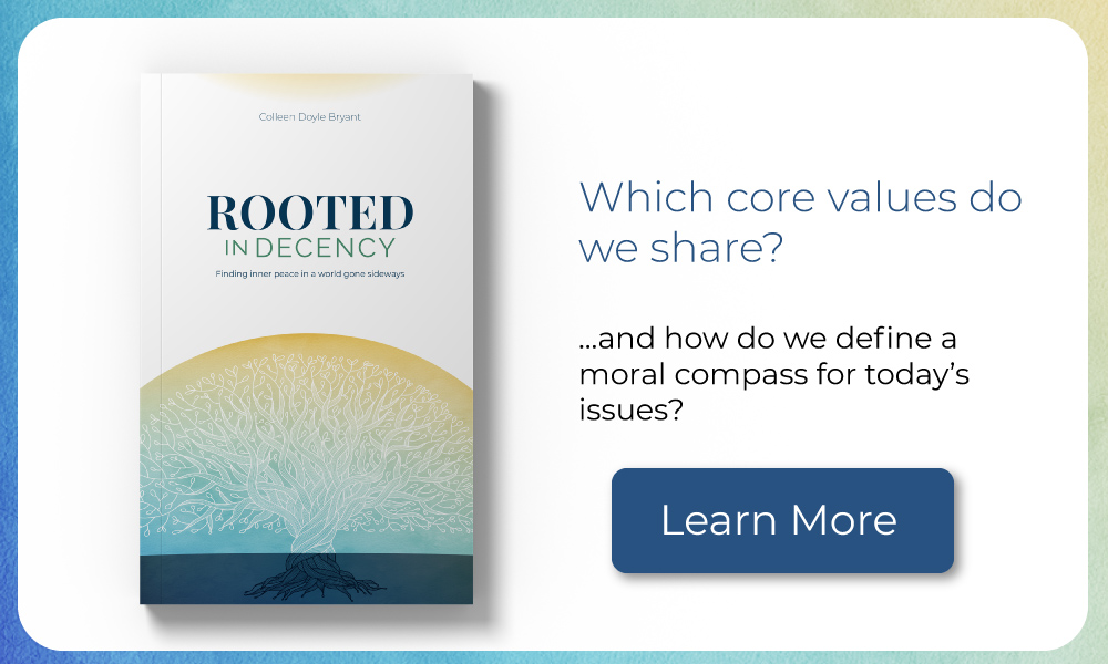 Rooted in Decency book on core moral values