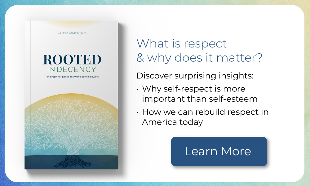 Rooted in Decency book on respect and core moral values