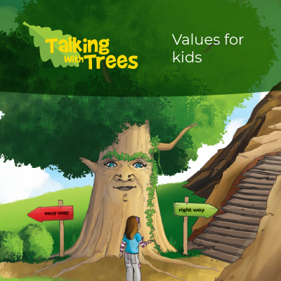 Talking with Trees books and teaching resources on values for kids