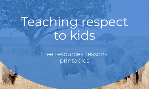 Resources for teaching kids about respect including lessons and worksheets