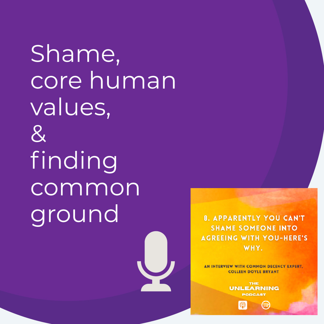 Shame, moral values, and finding common ground in the LGBTQ community- Podcast