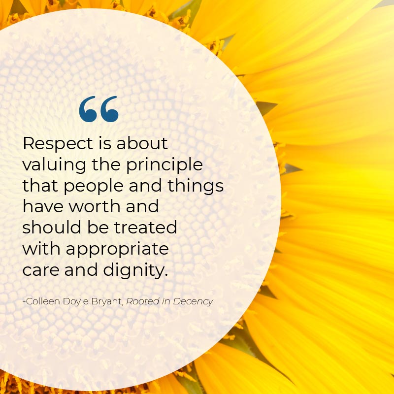 Quote about what respect means