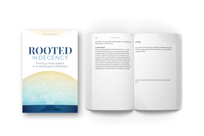 Rooted in Decency Book with included Journaling Pages