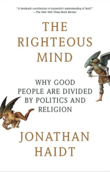 Book about how humans make moral choices and they prioritize different core values